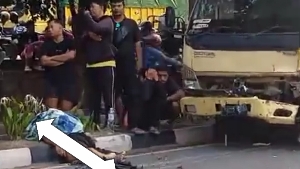Kecelakaan Beruntun di Km 7 Tanjungpinang Diduga Dipicu Lori Rem Blong
