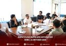 KPU Batam Bahas Evaluasi Keuangan dan Penguatan Program Pendidikan Pemilih