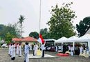 Wabup Novrizal Pimpin Upacara Hari Santri 2026 di Dabo Singkep