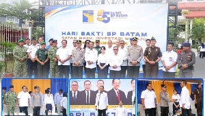Wakapolda Kepri Hadiri Hari Bakti BP Batam ke-55, Sinergi Keamanan dan Investasi Diperkuat